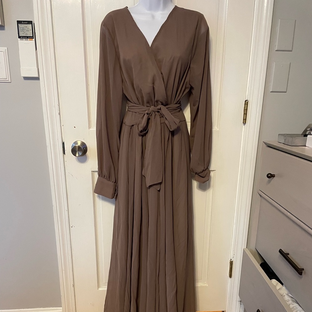 Baltic Born Lydia Maxi Dress/Color: Stone/ 1X